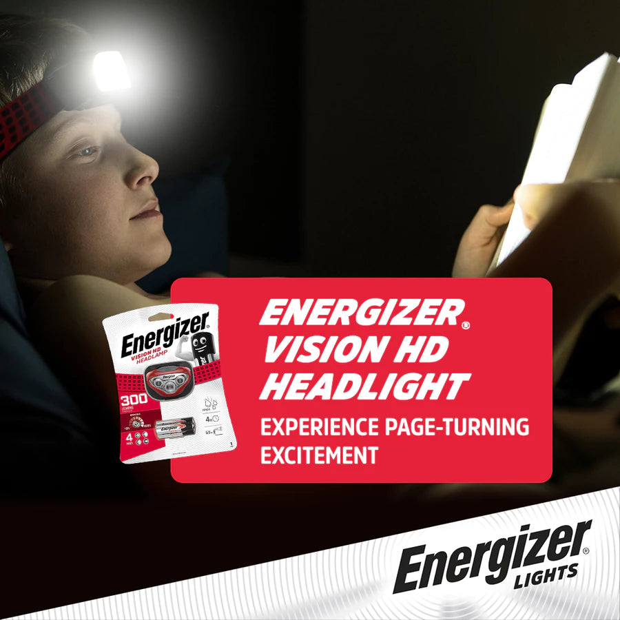Energizer Headlamp HDB323 Head Torch 300 lm